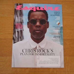 2/$12: ESQUIRE MAGAZINE Summer 2021 Chris Rock